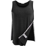 Cămașă PINSPARK unisex pentru după operația la umăr, tricou fără m&acirc;neci pentru femei cu &icirc;nchidere prin nasturi presați, margine detașabilă, haine pent