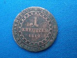 1 KREUTZER 1812 / E -ALBA IULIA-TRANSILVANIA