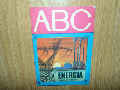 ABC-ENERGIA ANUL 1980 foto