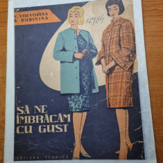 carte de moda - sa ne imbracam cu gust - din anul 1961