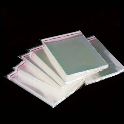 Set 10 pungi resigilabile 10x6 cm , pentru bijuterii, carduri, vouchere foto