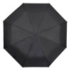 Umbrelă Pliabilă, Automată, M&acirc;ner Cauciuc, Negru, Lungime 31.5cm, Diametru 98cm, Oem