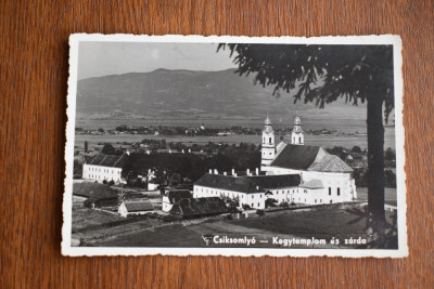 CP Sumuleu Ciuc Miercurea anii 30 Cs&amp;iacute;ksomly&amp;oacute; biserica foto
