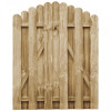 VidaXL Poartă de grădină, 100 x 125 cm, lemn de pin tratat