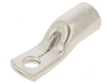V&acirc;rf inelar tubular M10 120mm2 cu cablu drept cupru crimpat