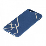 Husa Capac TRACK RUBBER Apple iPhone 7 (4,7) Blue, Plastic, Carcasa