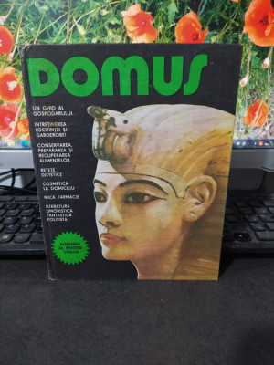 Domus, almanah al revistei Steaua, un ghid al gospodarului, rețete..., 1984, 006 foto