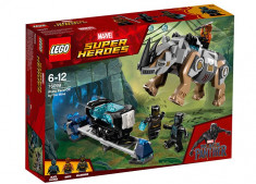 LEGO Marvel Super Heroes - Confruntarea cu rinocerul langa mina 76099 foto
