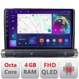 Navigatie Citroen C3 2017-2024 ecran color de fabrica dedicata Android QLED octa core 4+64 4G DSP FHD carplay android auto radio gps internet Android