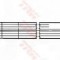 Conducta / cablu frana FORD FUSION (JU) (2002 - 2012) TRW PHA425