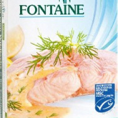 File de Somon Salbatic in Sos de Mustar cu Miere Bio 200gr Fontain