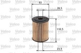 VALEO 586526 Filtru ulei