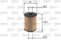 VALEO 586526 Filtru ulei foto