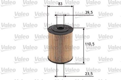 VALEO 586526 Filtru ulei foto