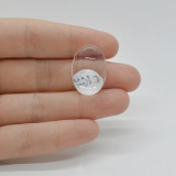 Cabochon cristal de stanca 23x16x8mm c167, Stonemania Bijou