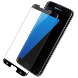 Cumpara ieftin Folie Sticla 3D MyStyle Samsung Galaxy S7 Edge, Negru, Full Glue, Protectie Ecran, 9H