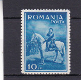 ROMANIA 1932 LP 97 CAROL II - CALARE MNH, Nestampilat