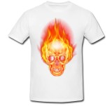 Cumpara ieftin Tricou &quot; Ghost rider logo &quot;
