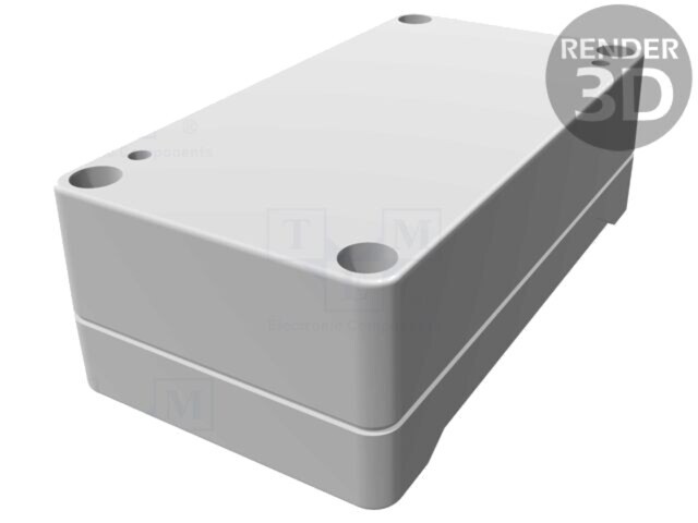 Carcasă universală HAMMOND 1555 policarbonat gri 65x120x40 mm