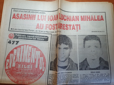 evenimentul zilei 19 ianuarie 1994- art despre moartrea lui ioan luchian mihalea foto