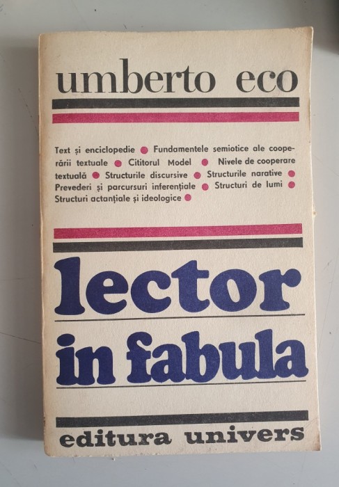 Lector in fabula - Umberto Eco