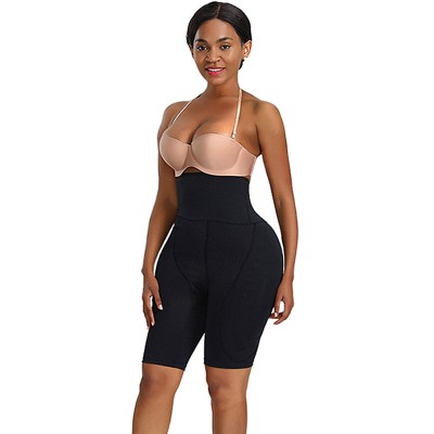 Chiloți modelatori push-up pentru fese și șolduri, Efect clepsidră - Negru - XL/XXL, Negru foto
