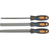 Set raspile pentru lemn NEO, 3 piese, 200 mm, maner ergonomic