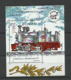 Romania MNH 2002 - Locomotive romanesti cu abur - LP 1593 - colita