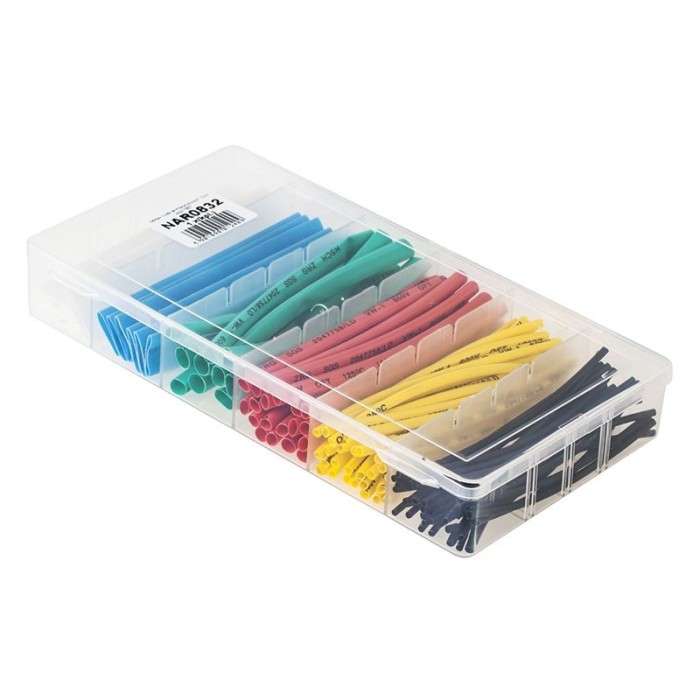 Set tuburi Termocontractibile Kemot, 100 bucati, color Set tuburi Termocontractibile Kemot, 100 bucati, color
