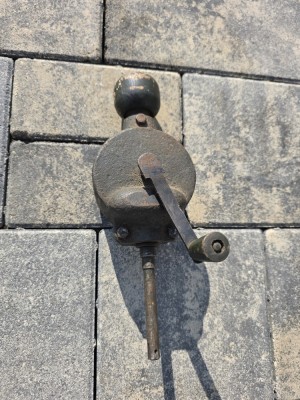 Masina manuala veche. foto
