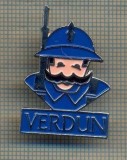 Y 1085 INSIGNA -MILITARA - VERDUN(CELEBRA BATALIE)- FRANTA -PENTRU COLECTIONARI