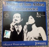CD audio original - Doina și Ion Aldea Teodorovici VG+ ( Jurnalul Național )