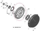 Fulie sfoara cuplaj pornire Ski-Doo Summit 600R E-TEC, 2019 Cod Produs: MX_NEW 420852015SK