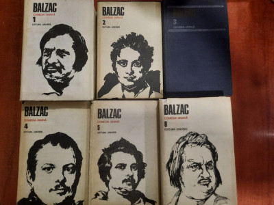 Comedia umana vol.1,2,3,4,5 si 8 de Honore de Balzac foto