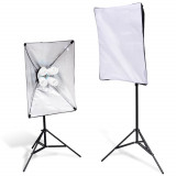 2 Suporturi de lumini studio foto cu softbox GartenMobel Dekor