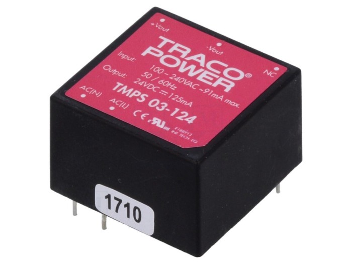 Convertor AC/DC 3W 24VDC