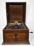 Patefon - model de masa HIS MASTER S VOICE HMV model 103 Marea Britanie anii 1920 - functional