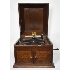 Patefon - model de masa HIS MASTER S VOICE HMV model 103 Marea Britanie anii 1920 - functional