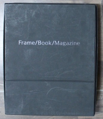 FRAME , BOOK , MAGAZINE , YVON LAMBERT , NUMBER ONE , editor-in-chief OANA IVAN , 2015 *CONTINE ETUI foto