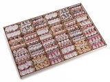 Cumpara ieftin Set 288 ornamente brad Craciun lemn 3,2 x 3.2 H