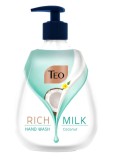 Cumpara ieftin Sapun lichid TEO, Rich Milk Coconut, 400 ml