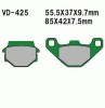 Placute Frana Fata Malagutti F10 Peugeot SV50 Squab - Set 2 Bucati