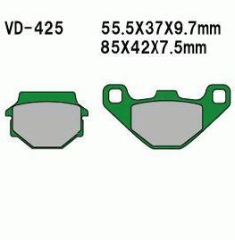 Set 2 placute frana MALAGUTTI F10 PEUGEOT SV50-SQUAB Cod Produs: MX_NEW PF 22 510 1200ML foto