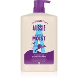 Aussie Miracle Moist balsam hidratant pentru păr uscat și deteriorat 1000 ml