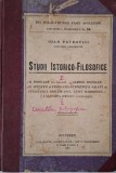 Studii istorico-filosofice Ioan Petrovici - Filosofie, Carti Stiinta