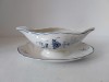 Sosiera portelan alb cu decor flori albastre, Villeroy &amp; Boch Alt Luxemburg
