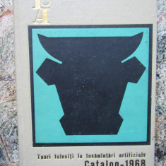 TAURI FOLOSITI LA INSAMANTARI ARTIFICIALE , VOL. I , CATALOG 1968