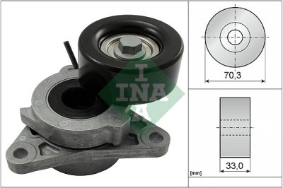 INA 534 0606 10 Intinzator curea, curea distributie foto