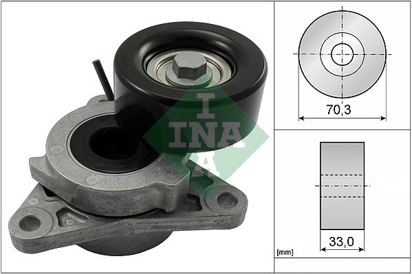 INA 534 0606 10 Intinzator curea, curea distributie