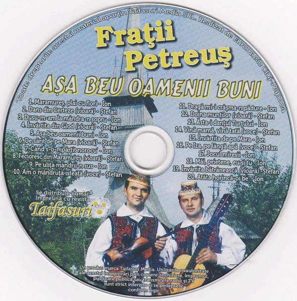 CD Fratii Petreus &lrm;Asa beu oamenii buni revista Taifasuri populara